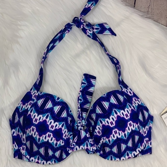 NWT Kenneth Cole Nightfall in Love Bikini Top - Picture 2 of 7